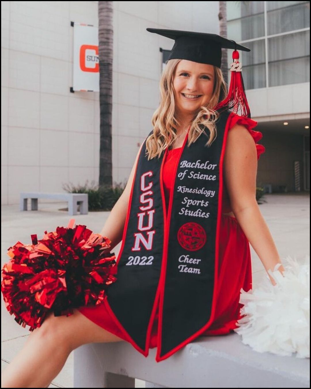 Elite lettering sash example